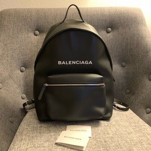 Balenciaga Men’s Black Baltimore backpack